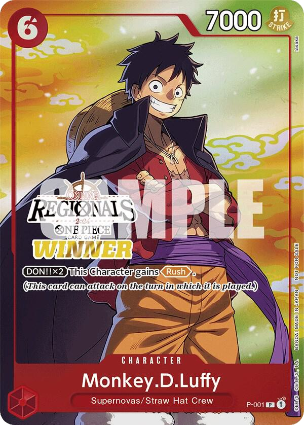 モンキー・D・ルフィ P-001 プロモ 相場・価格とイラスト違い | River TCG