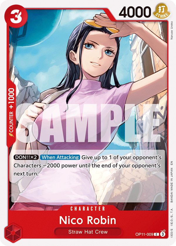 OP11-009 Nico Robin