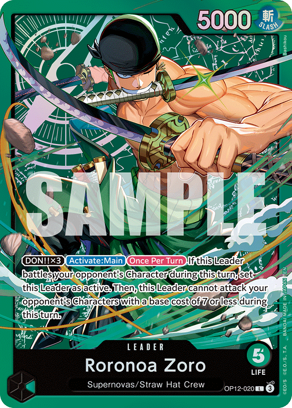 OP12-020 Roronoa Zoro