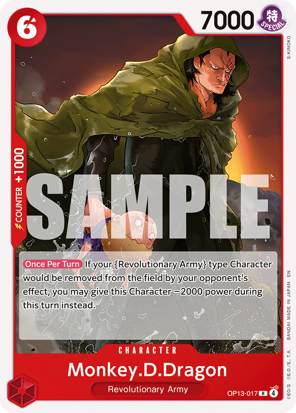 OP13-017 Monkey.D.Dragon