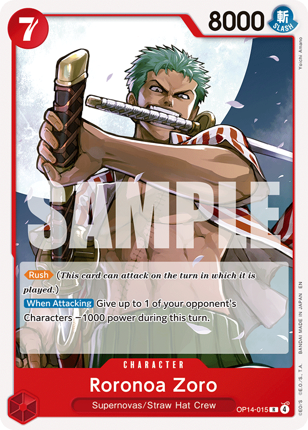 OP14-015 Roronoa Zoro