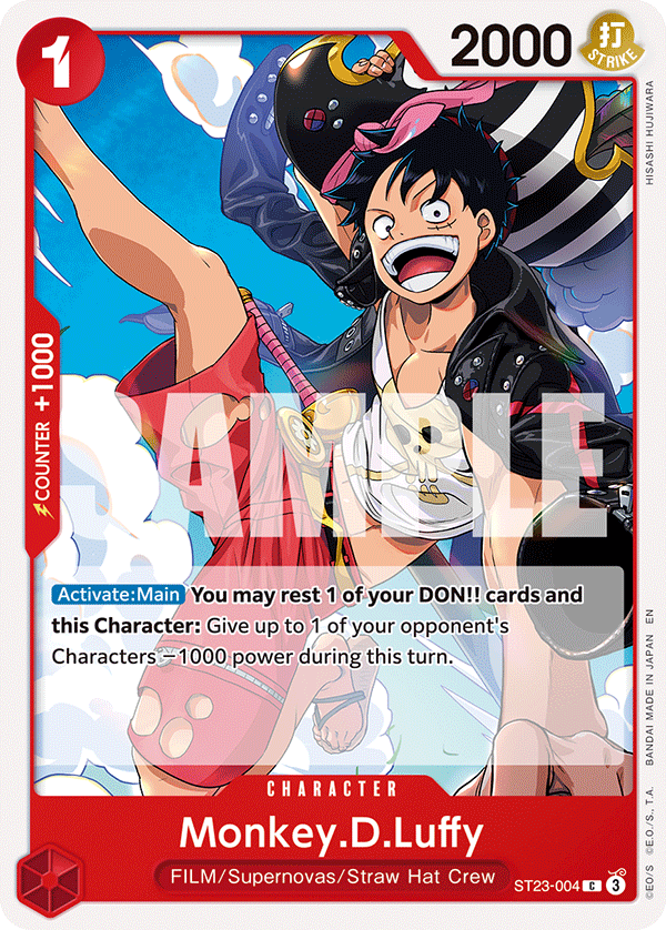 ST23-004 Monkey.D.Luffy