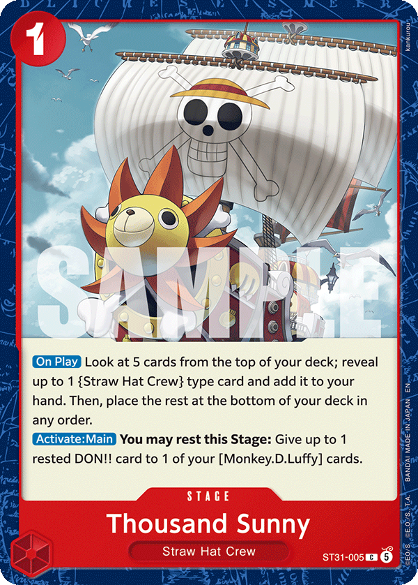 ST31-005 Thousand Sunny