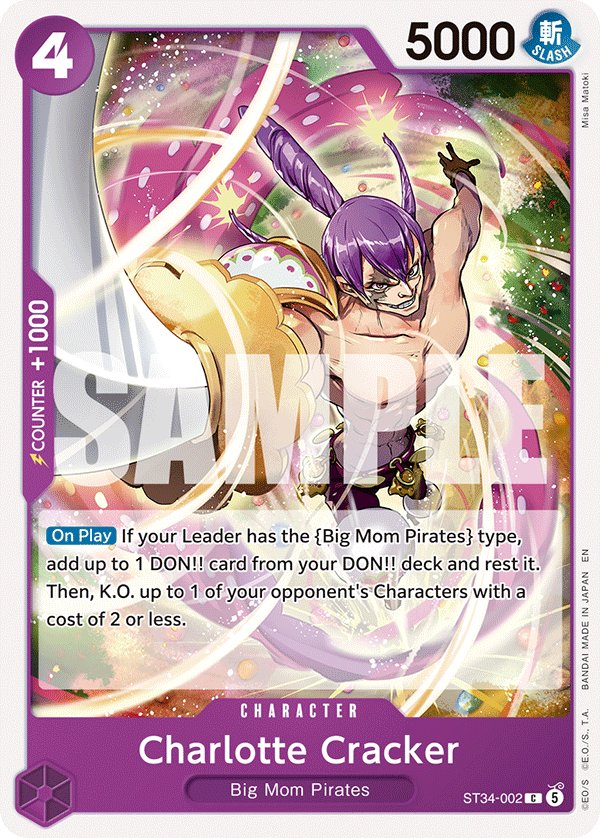 ST34-002 Charlotte Cracker