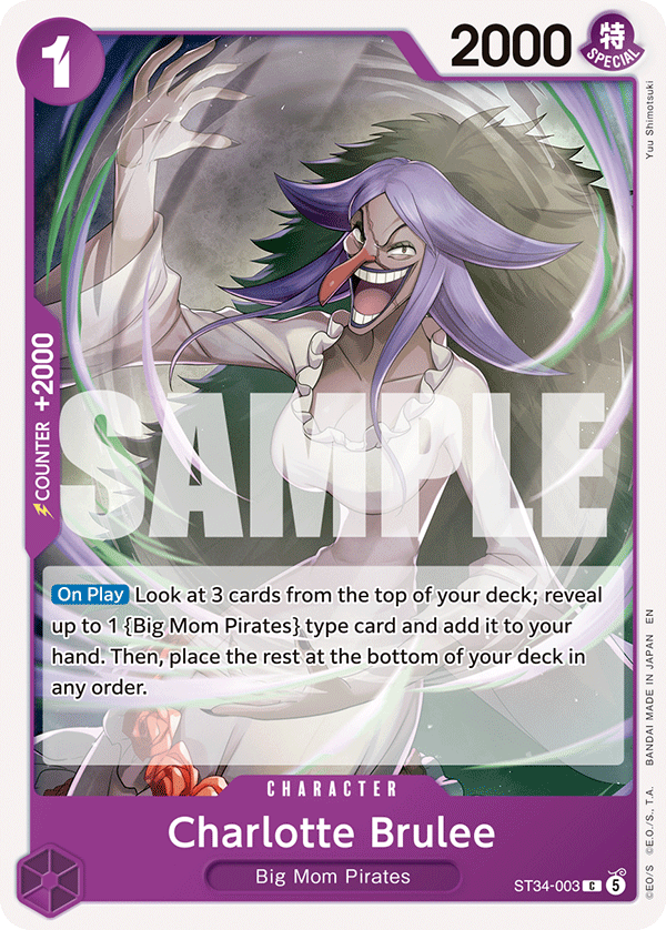 ST34-003 Charlotte Brulee