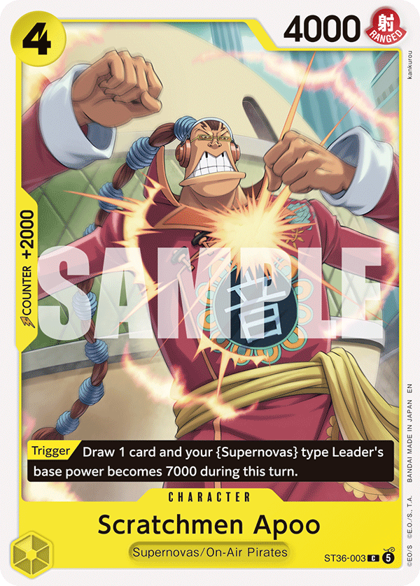 ST36-003 Scratchmen Apoo