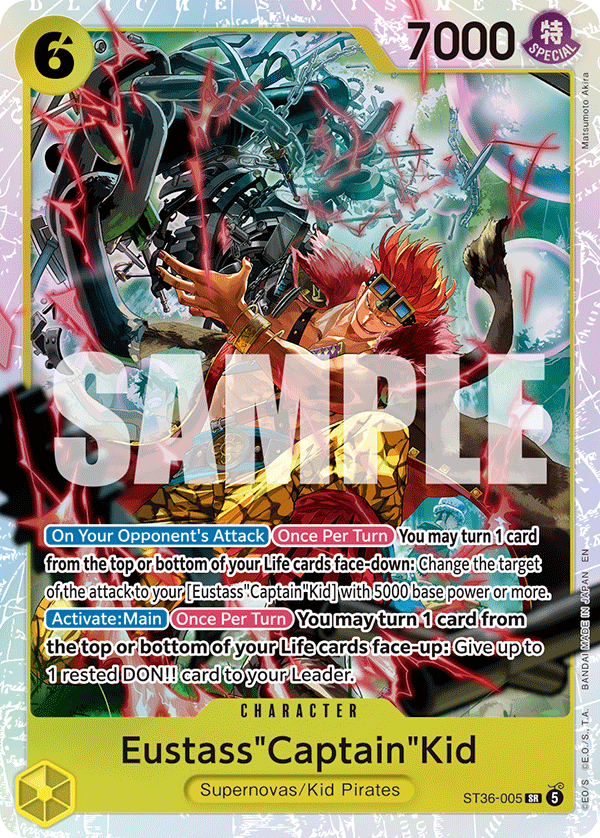 ST36-005 Eustass"Captain"Kid