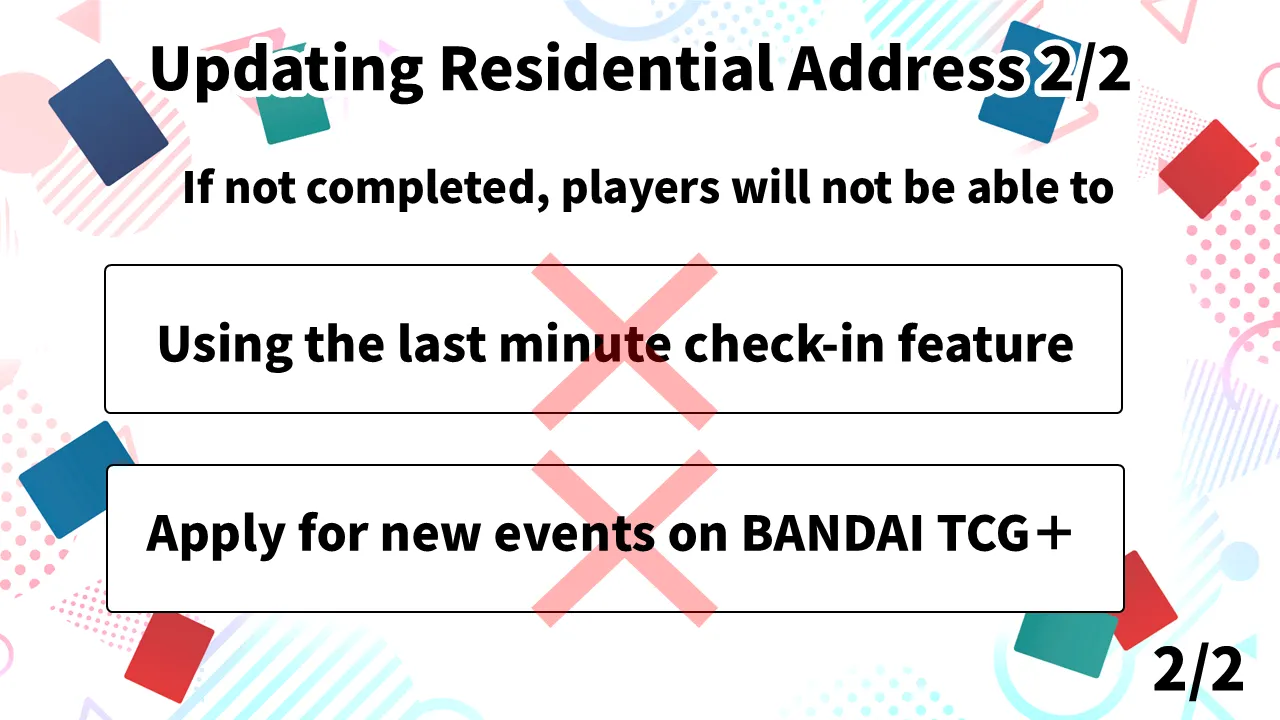 Consequences of not registering