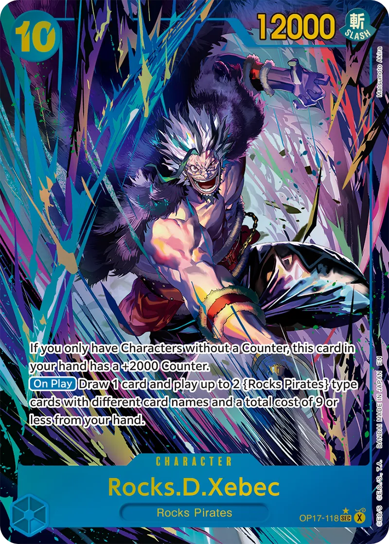Rocks.D.Xebec OP17-118, Leader