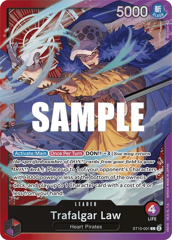 ST10-001 Trafalgar Law