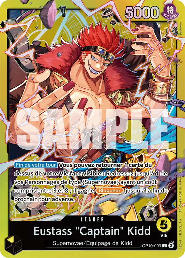 OP10-099 Eustass "Captain" Kidd