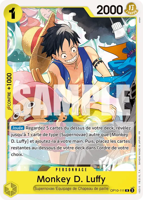OP10-111 Monkey D. Luffy