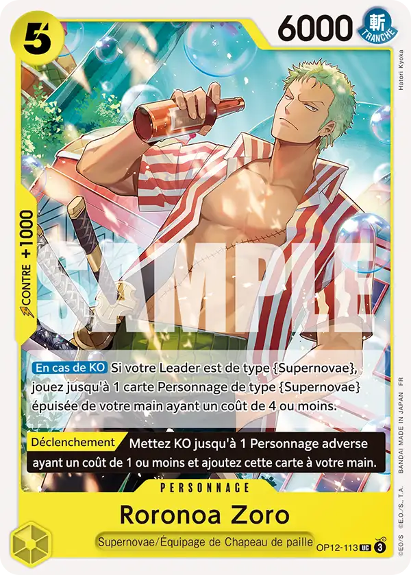 OP12-113 Roronoa Zoro