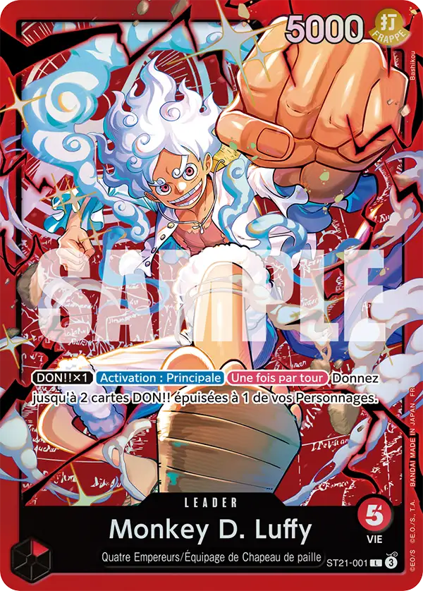 ST21-001 Monkey D. Luffy