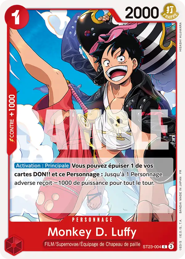 ST23-004 Monkey D. Luffy