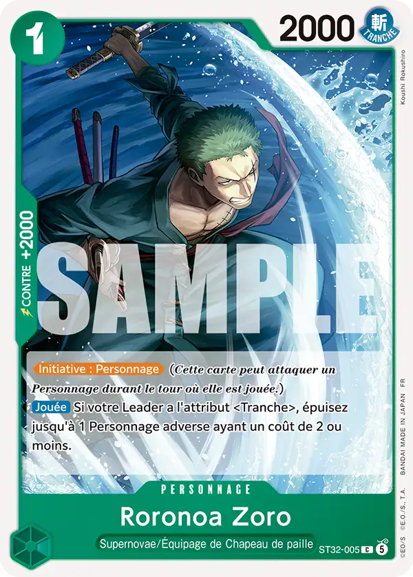 ST32-005 Roronoa Zoro