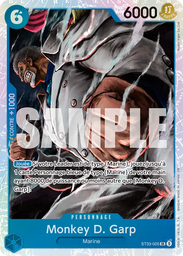 ST33-005 Monkey D. Garp