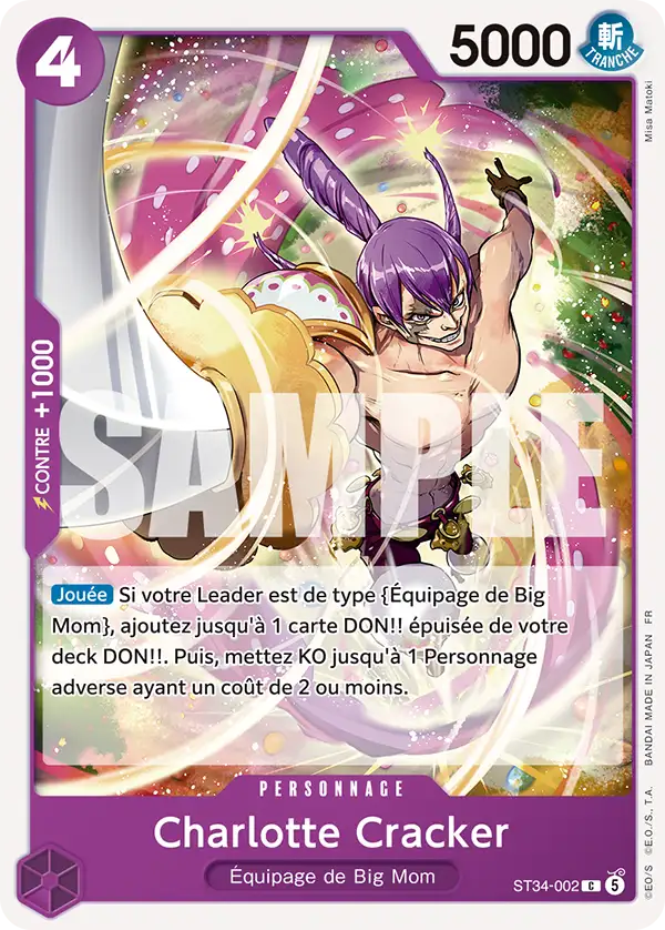 ST34-002 Charlotte Cracker