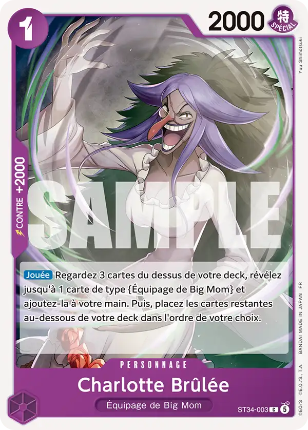 ST34-003 Charlotte Brûlée