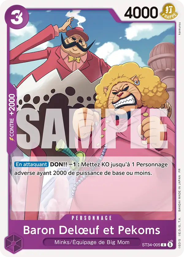 ST34-005 Baron Delœuf et Pekoms