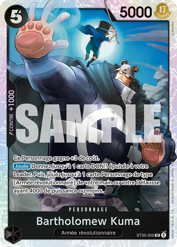 ST35-005 Bartholomew Kuma