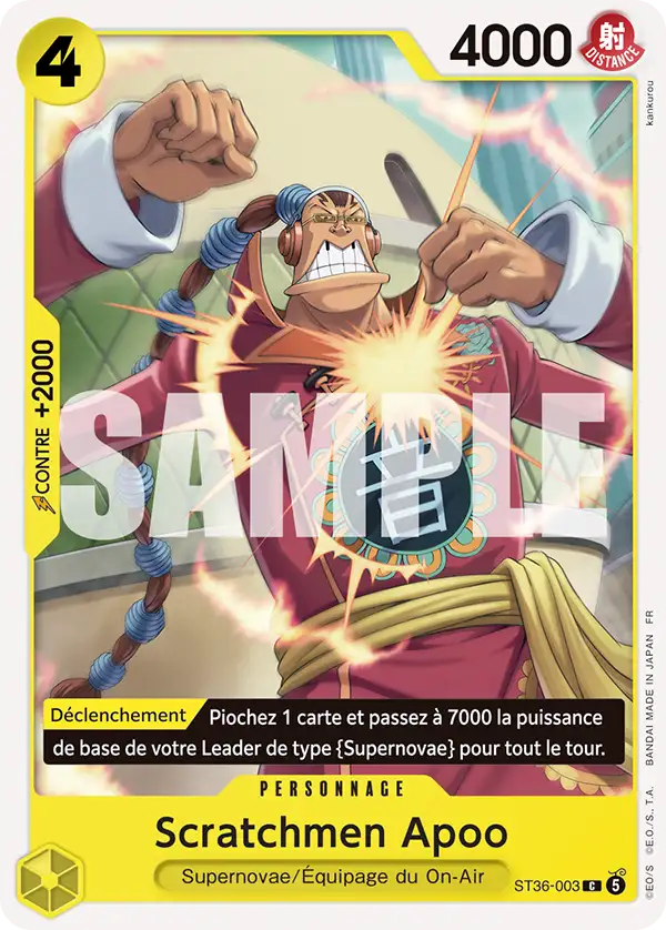 ST36-003 Scratchmen Apoo