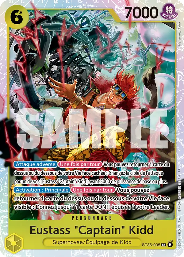 ST36-005 Eustass "Captain" Kidd
