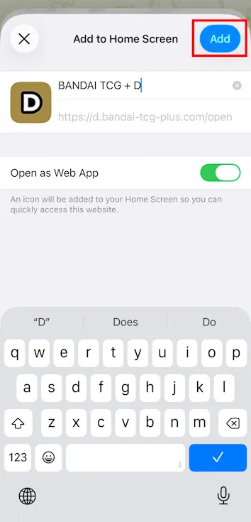 iOS, étape 3