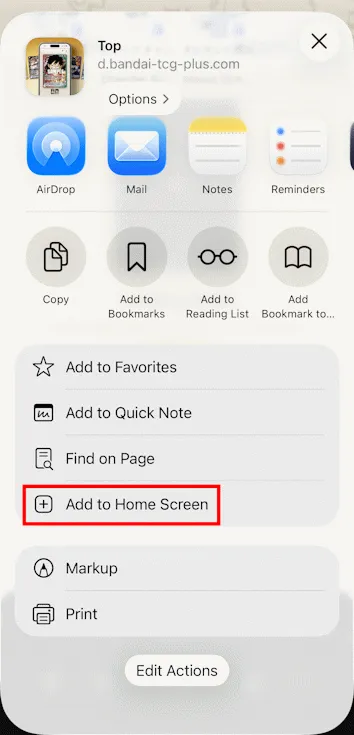 iOS, étape 2