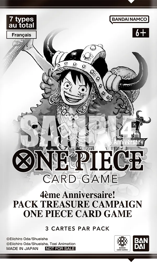 Pack Treasure Campaign du 4e anniversaire
