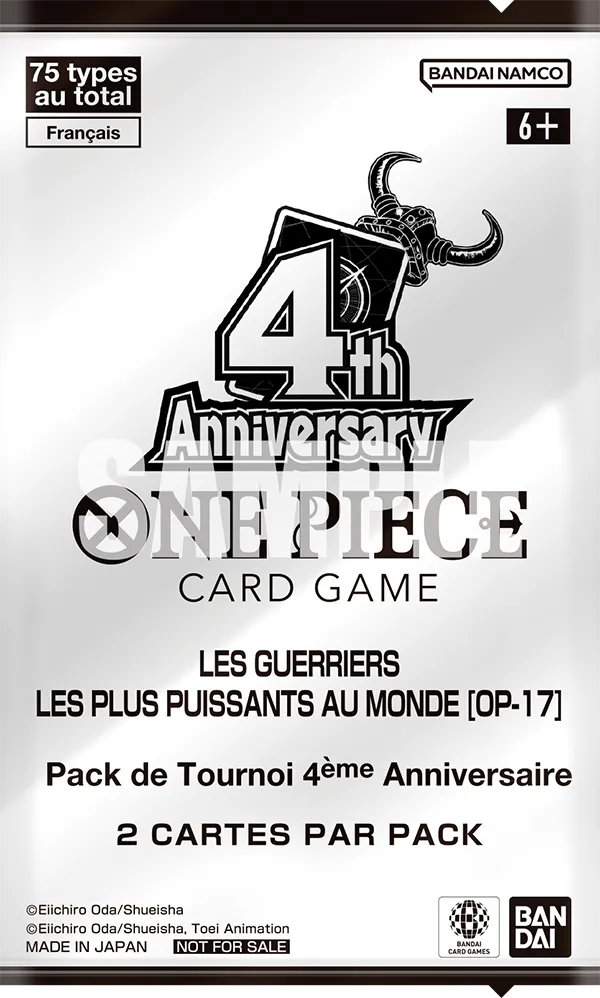 Pack de Tournoi du 4e Anniversaire