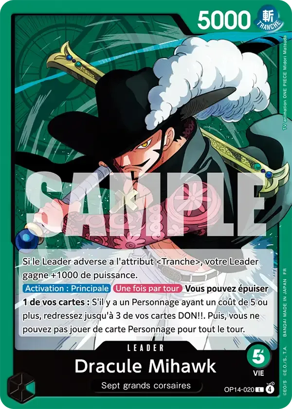 OP14-020 Dracule Mihawk