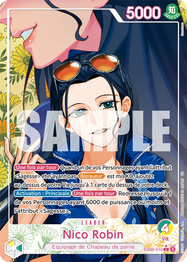 EB05-010 Nico Robin (Leader), version parallèle