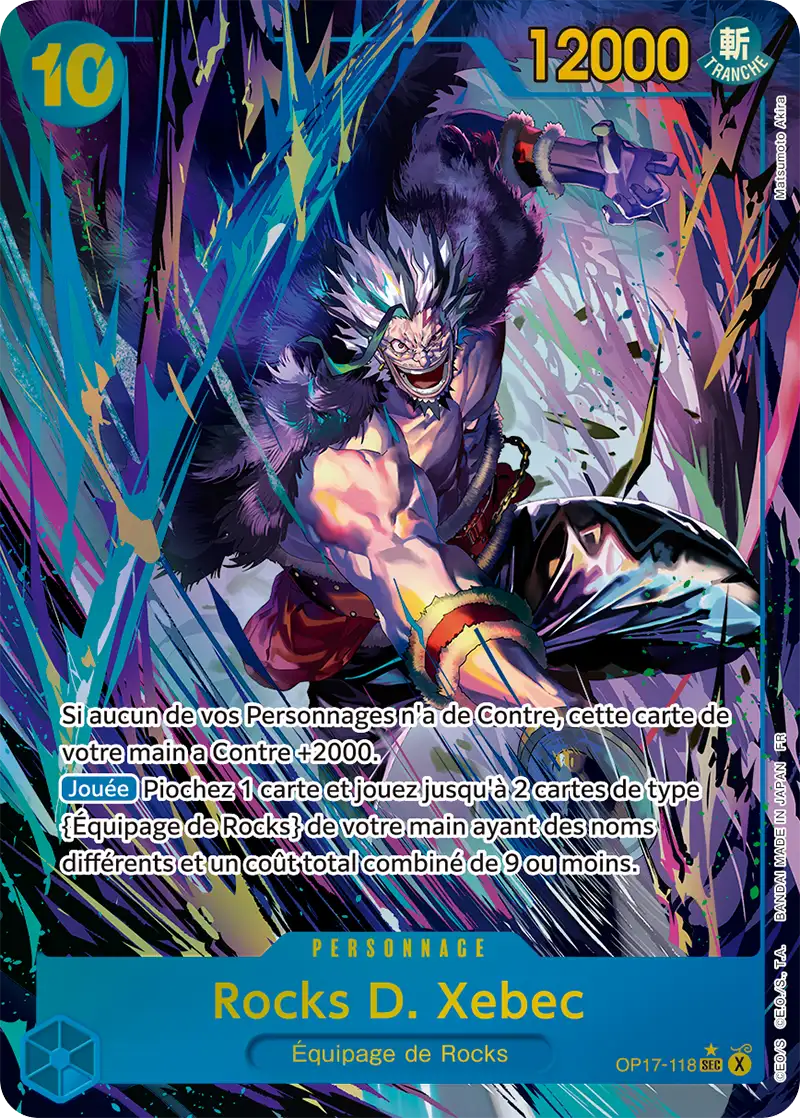 Rocks D. Xebec OP17-118, Leader